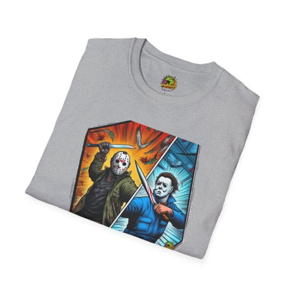 Michael Myers Vintage Shirt | Jason Voorhees Funny Halloween Tee - Image 12