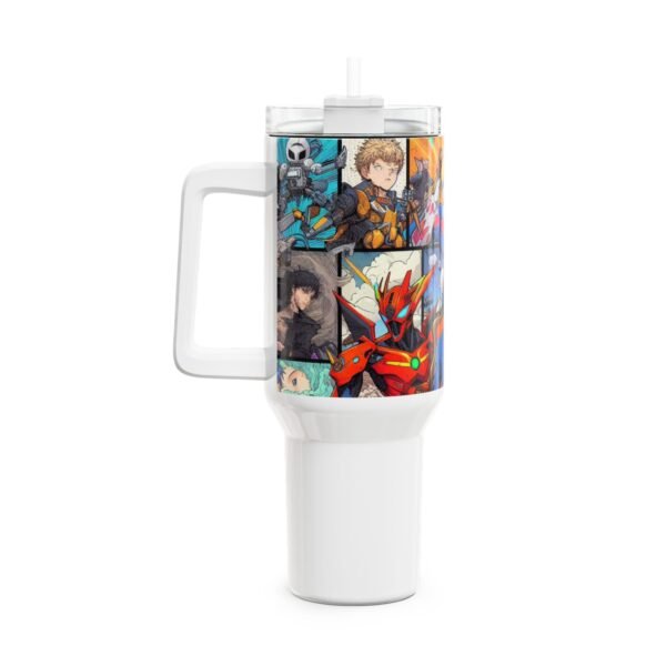 Stanley Tumbler | Geeky Drinkware for Anime Fans | Colorful Cartoon Tumbler for Gamers - Image 2