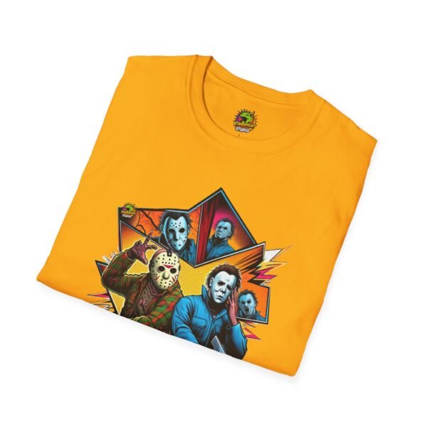Jason Voorhees & Michael Myers Shirt | Funny Halloween Horror Tee - Image 16
