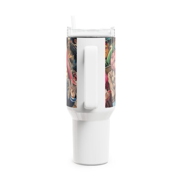Stanley 1913 Tumbler | Geek Themed Drinkware for Anime and Cartoon Fans | Colorful Tumbler - Image 3