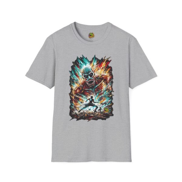 Attack on Titan Shirt | Eren Titan Form Shirt | AOT Anime Graphic Tee for Men & Women | Eren Yeager Attack Titan Shirt | Cool Anime Merch - Image 13