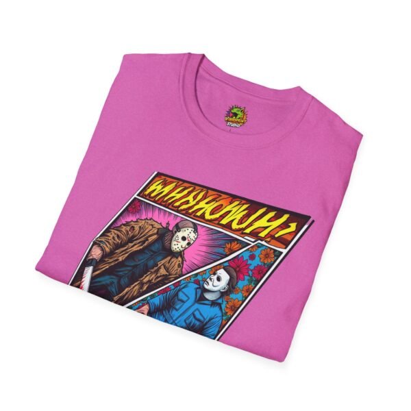 Michael Myers Funny Vintage Halloween Shirt | Horror Tee - Image 64