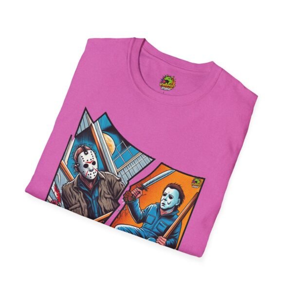 Michael Myers Vintage Shirt | Jason & Michael Halloween Picnic Tee - Image 64