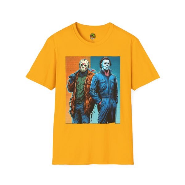 Michael Myers Vintage Shirt | Jason Voorhees Funny Horror Tee - Image 13