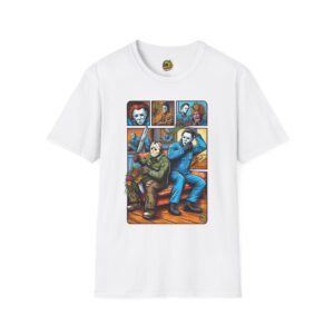 Jason Voorhees & Michael Myers Funny Shirt | Halloween Horror Tee