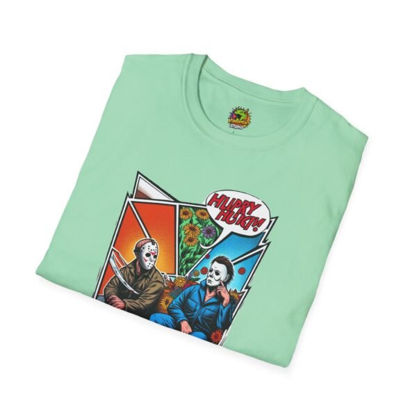 Michael Myers Shirt | Jason & Michael Picnic T-Shirt | Funny Horror Tee - Image 28