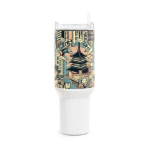 Stanley Tumbler | Comics and Anime Tumbler for Gamers | Colorful Geek Drinkware