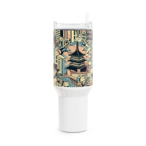 Stanley Tumbler | Comics and Anime Tumbler for Gamers | Colorful Geek Drinkware