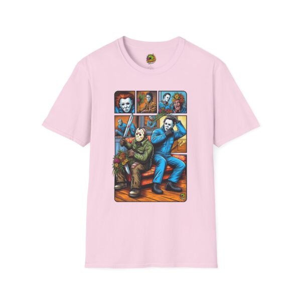 Jason Voorhees & Michael Myers Funny Shirt | Halloween Horror Tee - Image 57