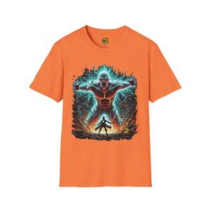 Attack on Titan Shirt | Eren Yeager Titan Form Tee | Anime Graphic T-Shirt for Men and Women | Shingeki no Kyojin Apparel | Cool Gift