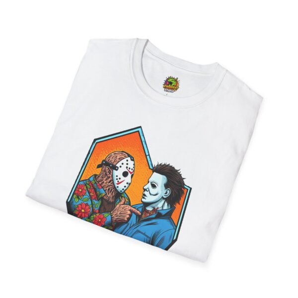 Michael Myers Vintage Shirt | Jason & Michael Funny Horror Tee - Image 4