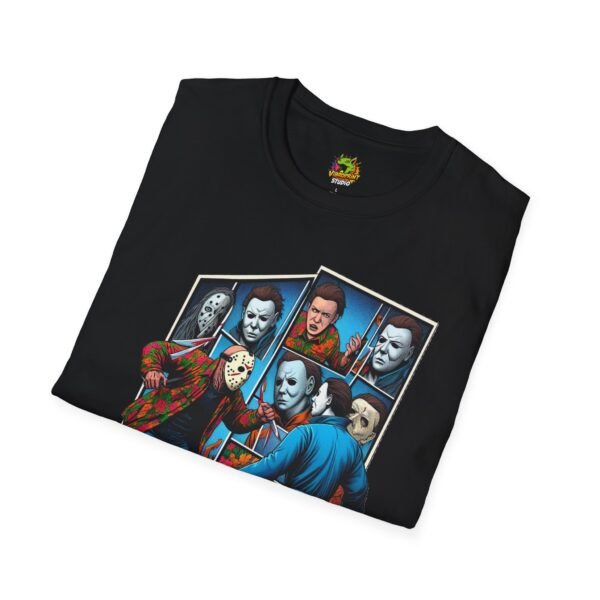 Funny Michael Myers Shirt | Jason & Michael Horror Picnic Tee - Image 8
