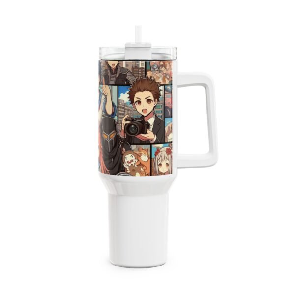 Stanley Tumbler | Geek and Gamer Drinkware for Anime Fans | Colorful Cartoon Tumbler - Image 4
