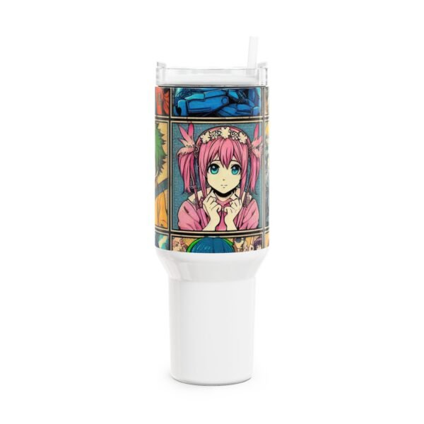 Stanley 1913 Tumbler | Geeky Anime Drinkware | Colorful Cartoon Tumbler for Fans