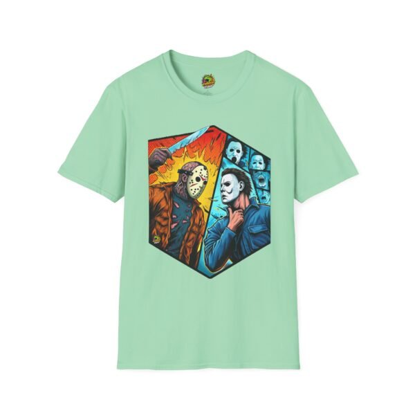 Michael Myers Vintage Shirt | Jason & Michael Halloween Tee - Image 25