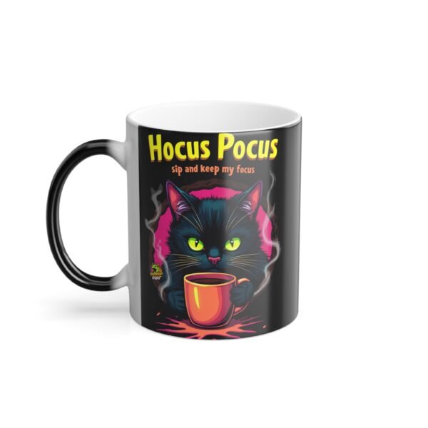 Hocus Pocus Mug | Witchy Heat Reveal Coffee Mug | Color Changing Halloween Cup | Fall Drinkware | Spooky Christmas Gift | Coffee Mug - Image 3