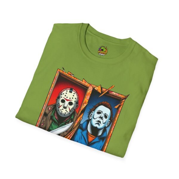 Michael Myers Vintage Tee | Jason Voorhees Funny Picnic Scene - Image 24