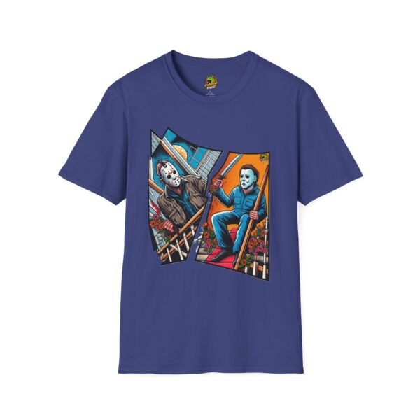 Michael Myers Vintage Shirt | Jason & Michael Halloween Picnic Tee - Image 45