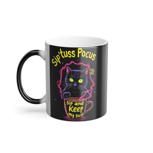 Hocus Pocus Mug | Witchy Heat Reveal Mug | Halloween Coffee Cup | Color Changing Drinkware | Fall Gift Idea | Magical Christmas Mug - Image 3