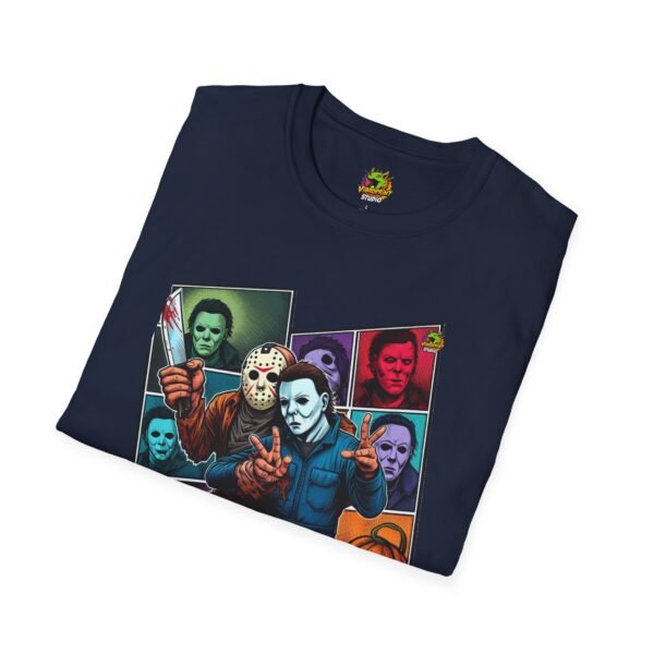 Jason Voorhees & Michael Myers Funny Shirt | Halloween Picnic Tee - Image 52