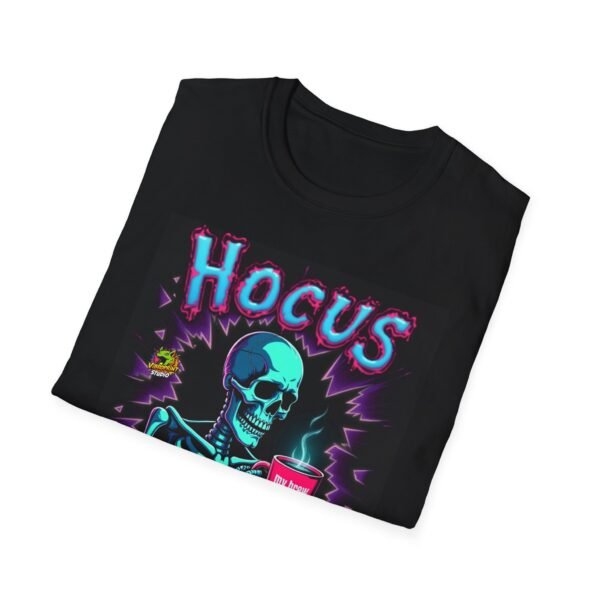 Fall Seasoned Shirt | Hocus Pocus Shirt | Fall Season Shirt | Retro 80s Neon | Halloween Shirt | Pumpkin Spice Shirt | Cat Lover Gift - Image 4