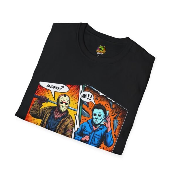 Michael Myers Vintage Shirt | Jason Voorhees Funny Halloween Tee - Image 8