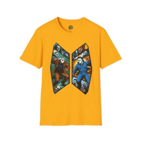 Michael Myers Shirt | Jason & Michael Funny Horror Movie Tee - Image 13