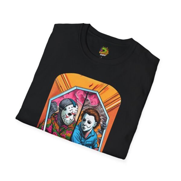 Michael Myers Vintage Shirt | Jason Voorhees Funny Horror Tee - Image 8