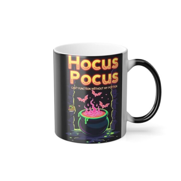 Hocus Pocus Mug | Witchy Color Changing Coffee Cup | Heat Sensitive Halloween Mug | Magical Fall Drinkware | Christmas Gift Idea - Image 4