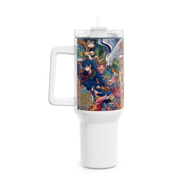 Stanley 1913 Tumbler | Anime Geek Drinkware | Colorful Cartoon Tumbler - Image 2