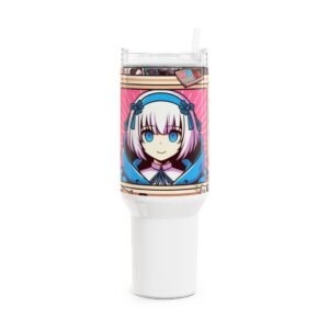Stanley Tumbler | Colorful Geek Drinkware for Anime and Comics Fans | Cartoon Tumbler for Gamers