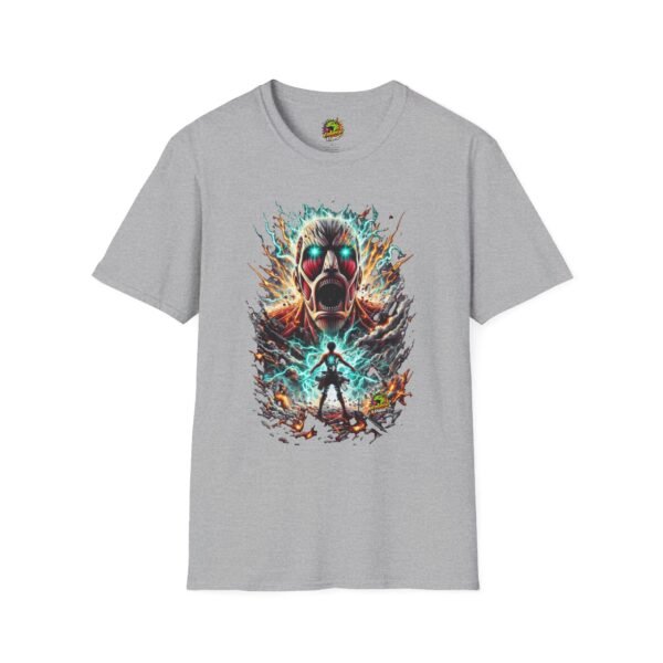 Attack on Titan Shirt | Eren Titan Form Tee | Anime Graphic T-Shirt for Men & Women | Cool Anime Merch | Perfect Gift for Him and Her - Image 13