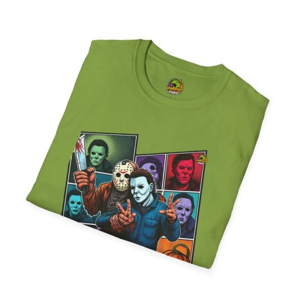 Jason Voorhees & Michael Myers Funny Shirt | Halloween Picnic Tee - Image 24