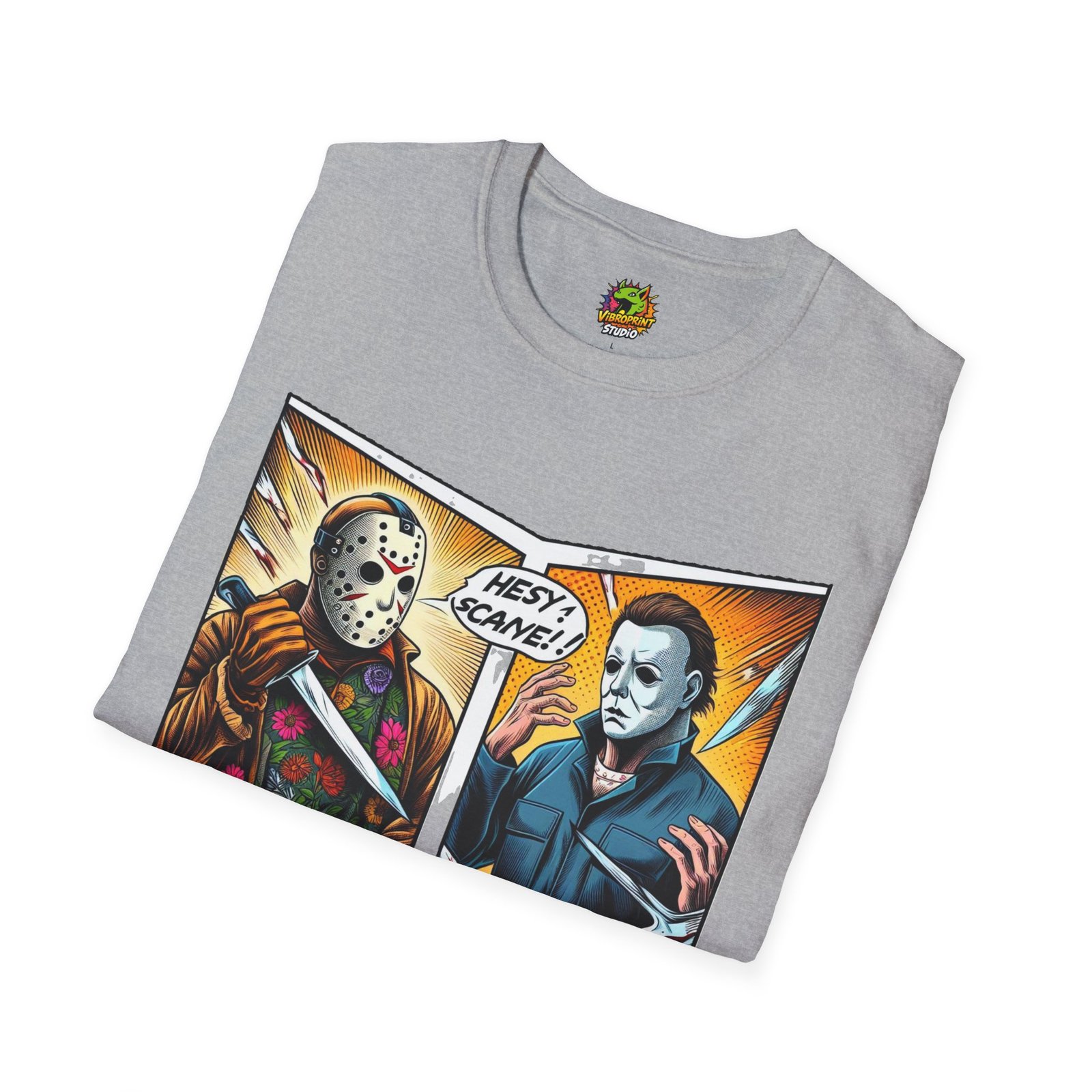Michael Myers Vintage Shirt | Jason Voorhees Funny Halloween Tee - Image 12