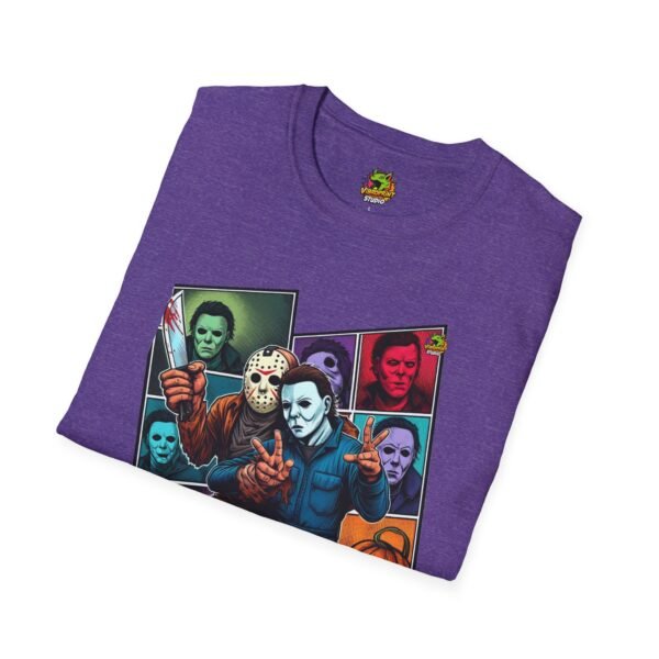 Jason Voorhees & Michael Myers Funny Shirt | Halloween Picnic Tee - Image 56