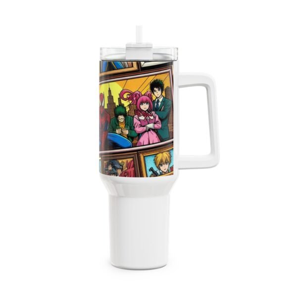 Stanley 1913 Tumbler | Geek Themed Drinkware for Anime and Cartoon Fans | Colorful Tumbler - Image 4