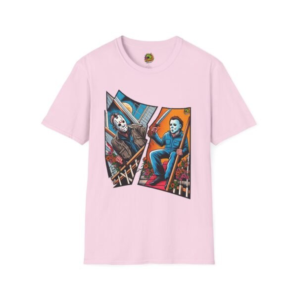 Michael Myers Vintage Shirt | Jason & Michael Halloween Picnic Tee - Image 57