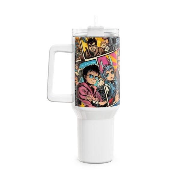 Stanley Tumbler | Comics and Anime Themed Tumbler for Gamers | Colorful Geek Drinkware - Image 2