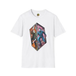 Jason & Michael Myers Funny Halloween Shirt | Vintage Horror Tee