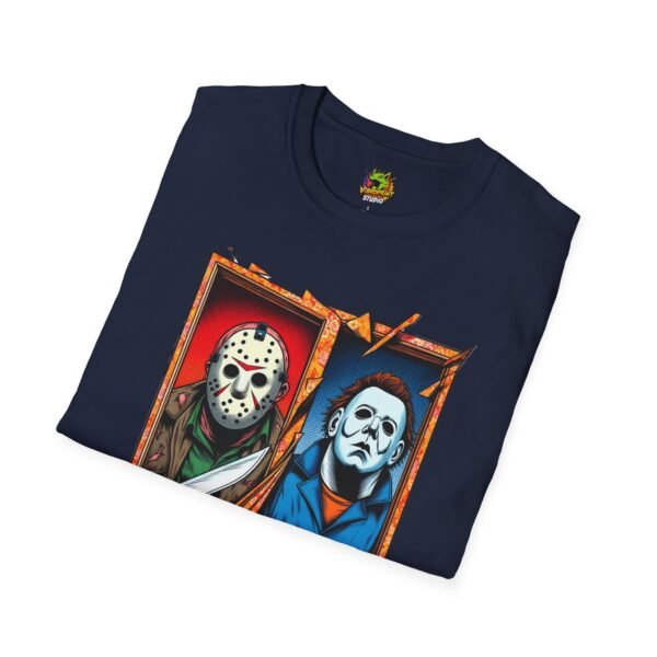 Michael Myers Vintage Tee | Jason Voorhees Funny Picnic Scene - Image 52