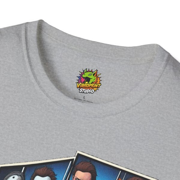 Funny Michael Myers Shirt | Jason & Michael Horror Picnic Tee - Image 11