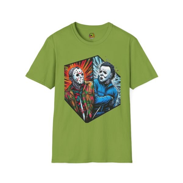 Funny Jason & Michael Myers Shirt | Halloween Horror T-Shirt - Image 21