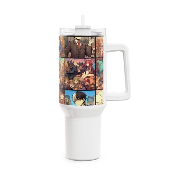 Stanley 1913 Tumbler | Comics and Anime Themed Drinkware for Geeks | Colorful Tumbler - Image 4