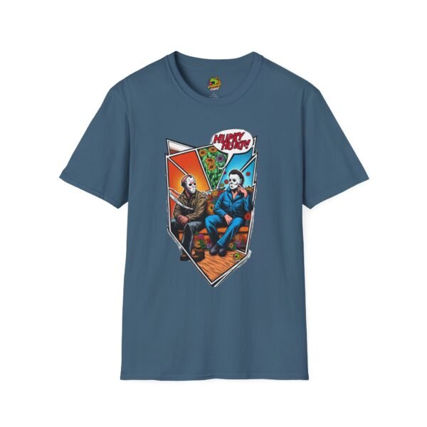Michael Myers Shirt | Jason & Michael Picnic T-Shirt | Funny Horror Tee - Image 37