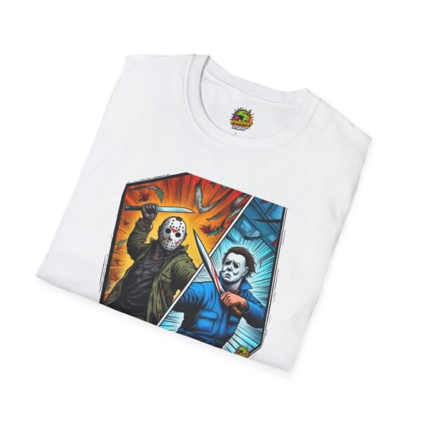 Michael Myers Vintage Shirt | Jason Voorhees Funny Halloween Tee - Image 4