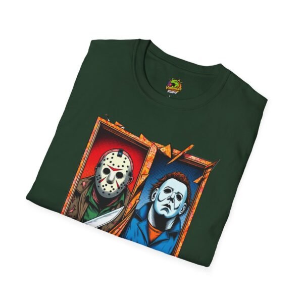 Michael Myers Vintage Tee | Jason Voorhees Funny Picnic Scene - Image 32
