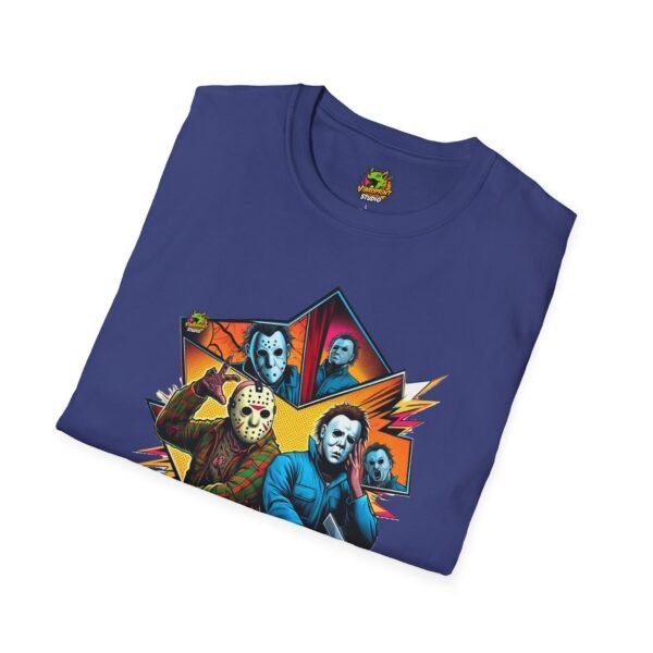 Jason Voorhees & Michael Myers Shirt | Funny Halloween Horror Tee - Image 48