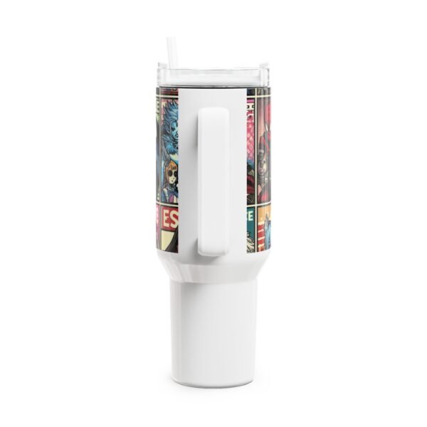 Stanley 1913 Tumbler | Comics and Anime Geek Drinkware | Colorful Cartoon Tumbler - Image 3