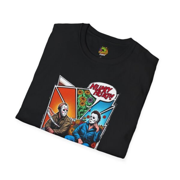 Michael Myers Shirt | Jason & Michael Picnic T-Shirt | Funny Horror Tee - Image 8