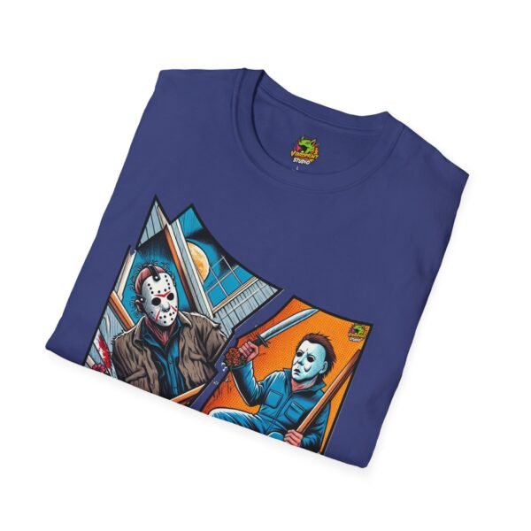Michael Myers Vintage Shirt | Jason & Michael Halloween Picnic Tee - Image 48